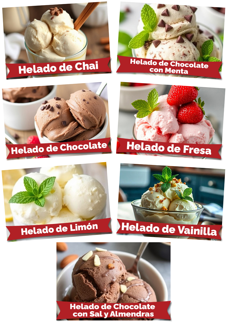 Helado stack