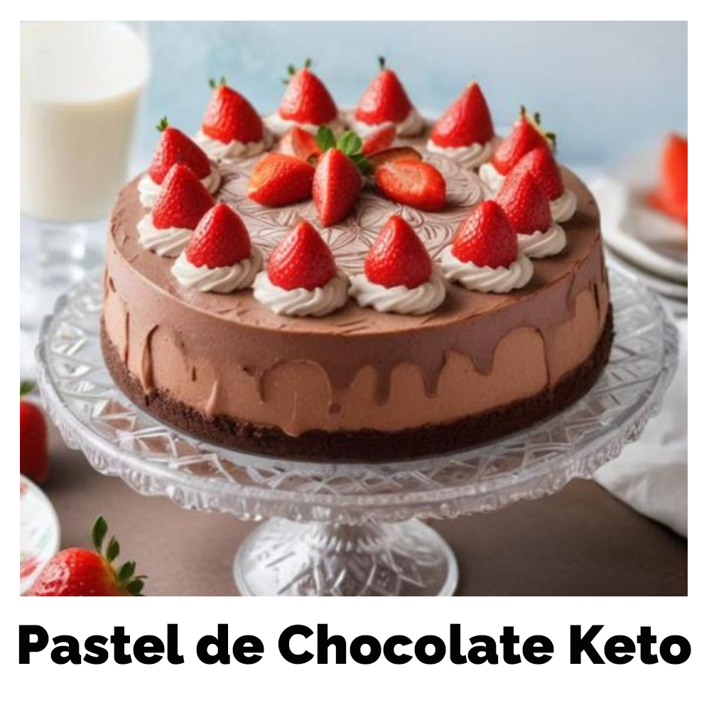 Pastel de Chocolate Keto