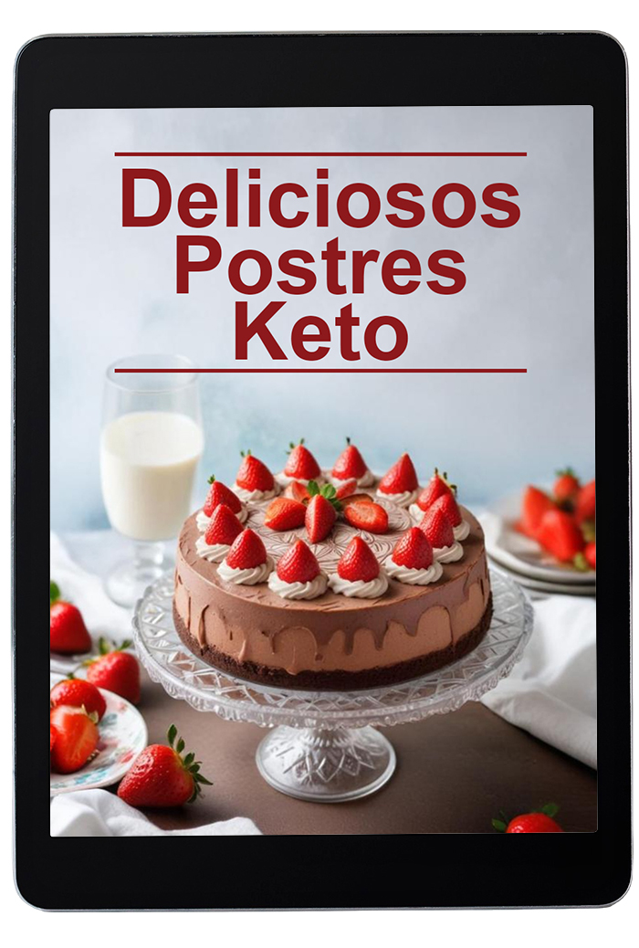 deliciosos postres keto ipad